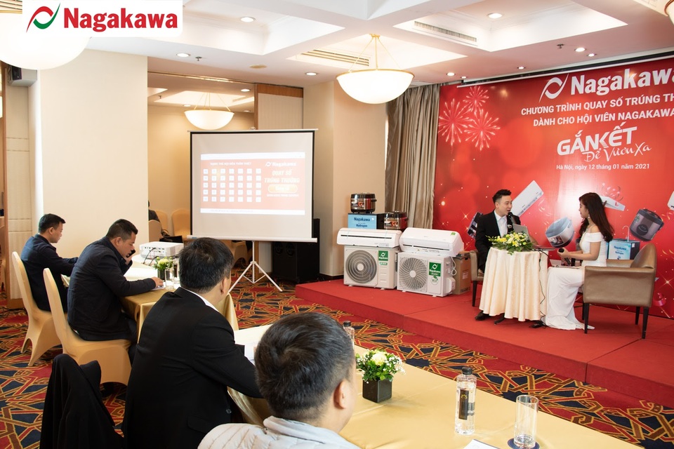 Nagakawa tổ chức quay thưởng lần 2 chương trình Nagakawa++: Gắn kết để vươn xa - 1 Nagakawa tổ chức quay thưởng lần 2 chương trình Nagakawa++: Gắn kết để vươn xa - 1