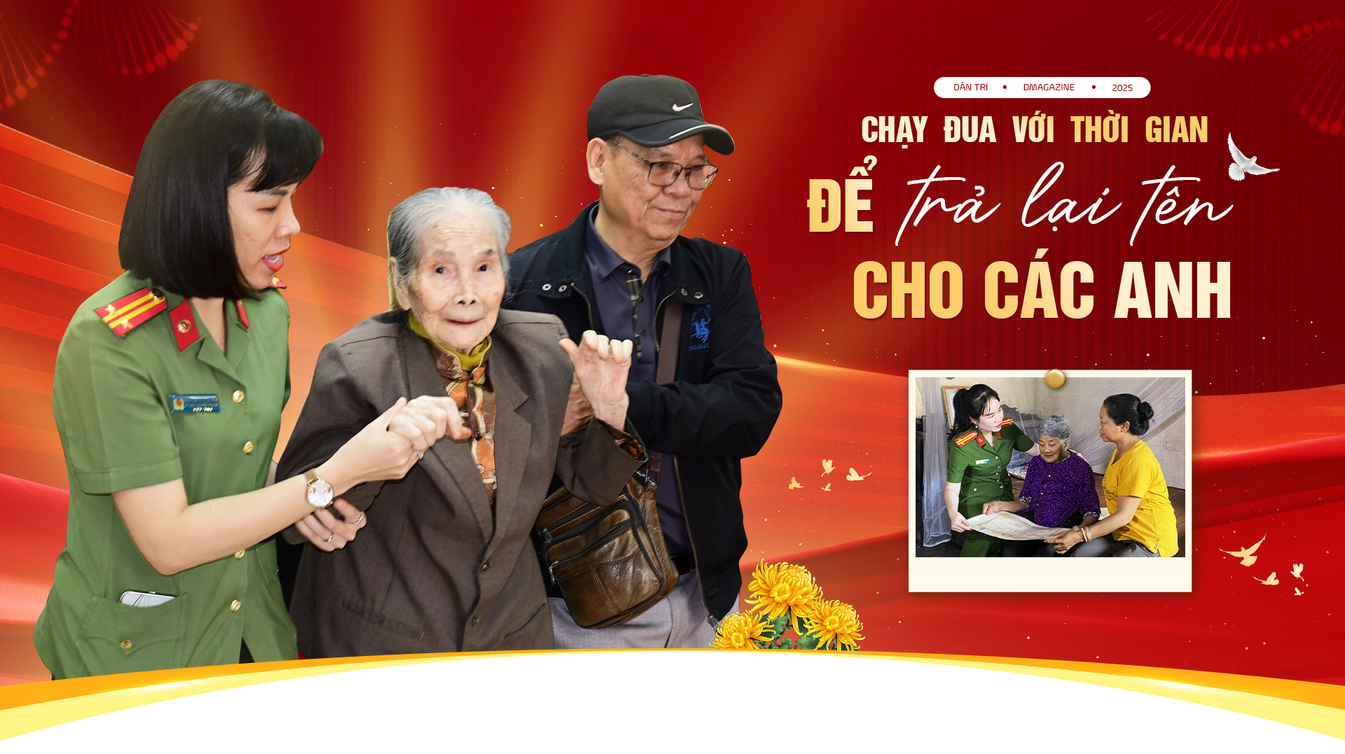 Chạy đua với thời gian để trả lại tên cho các anh