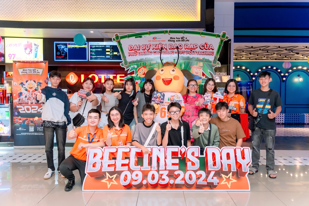 Hàng chục nghìn học sinh tham gia Beecines Day 2024 tại Phổ thông Cao đẳng - FPT Polytechnic - 3 Hàng chục nghìn học sinh tham gia Beecines Day 2024 tại Phổ thông Cao đẳng - FPT Polytechnic - 3