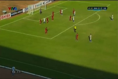 Việt Nam - Malaysia: Mohd Amri dứt điểm vọt xà phút 43