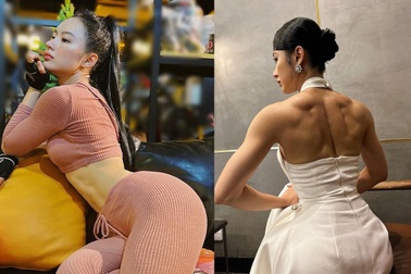 Angela Phương Trinh nhiều năm nâng tạ: Vòng 3 "trái đào", cơ bắp cuồn cuộn