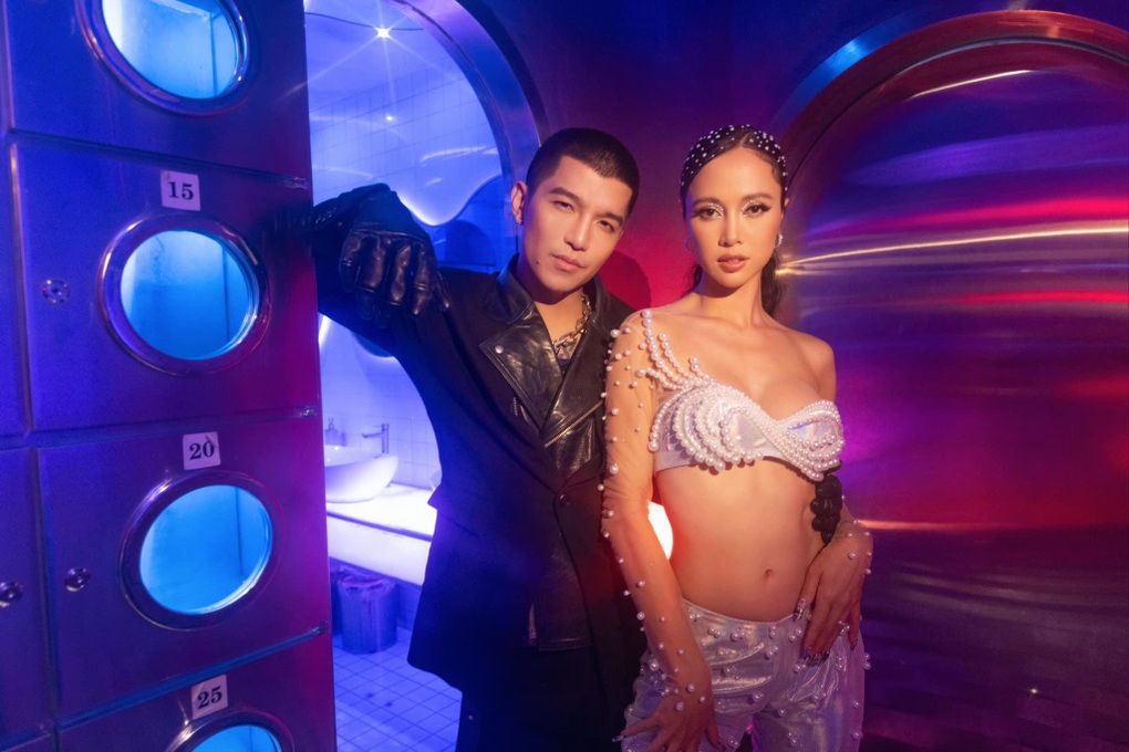 Cường Seven - Vũ Ngọc Anh chụp ảnh cưới phong cách tiệc disco - 7