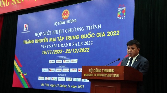 Ông Lê Hoàng Tài- Phó Cục trưởng Cục Xúc tiến thương mại, Bộ Công Thương