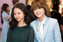 Quán quân Idol Kid Thiên Khôi lớn bảnh bao sánh đôi cùng diễn viên Lâm Thanh Mỹ