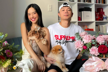 Bạn trai thiếu gia, toàn mặc đồ hiệu của "Cô Em Trendy" Khánh Linh