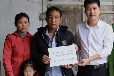 Người cha trẻ khát khao sự sống được bạn đọc giúp đỡ gần 170 triệu đồng