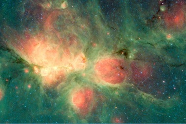 NASA mới phát hiện tinh vân hình bàn chân mèo