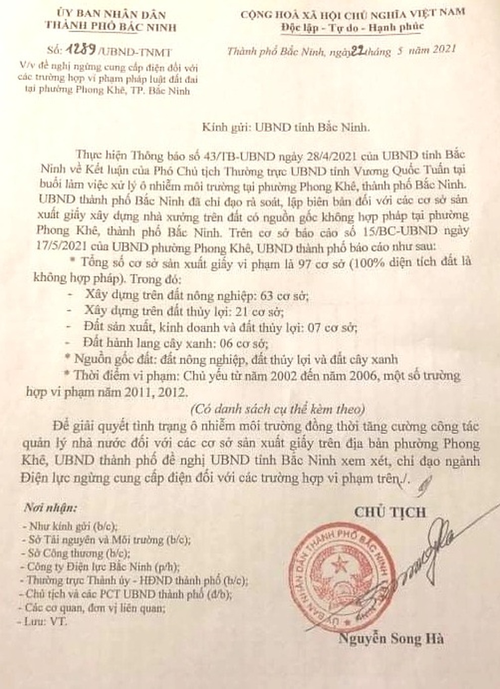 Thủ phạm bức tử sông Cầu chây ỳ, cần tổ chức cưỡng chế quyết liệt! - 4 Thủ phạm bức tử sông Cầu chây ỳ, cần tổ chức cưỡng chế quyết liệt! - 4