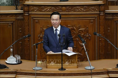 Toàn văn phát biểu của Chủ tịch nước Võ Văn Thưởng tại Quốc hội Nhật Bản