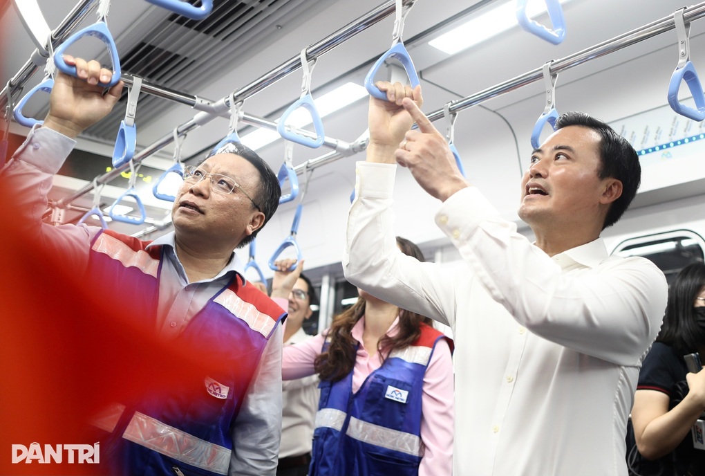 Metro số 1 chạy thử toàn tuyến - 1 Metro số 1 chạy thử toàn tuyến - 1