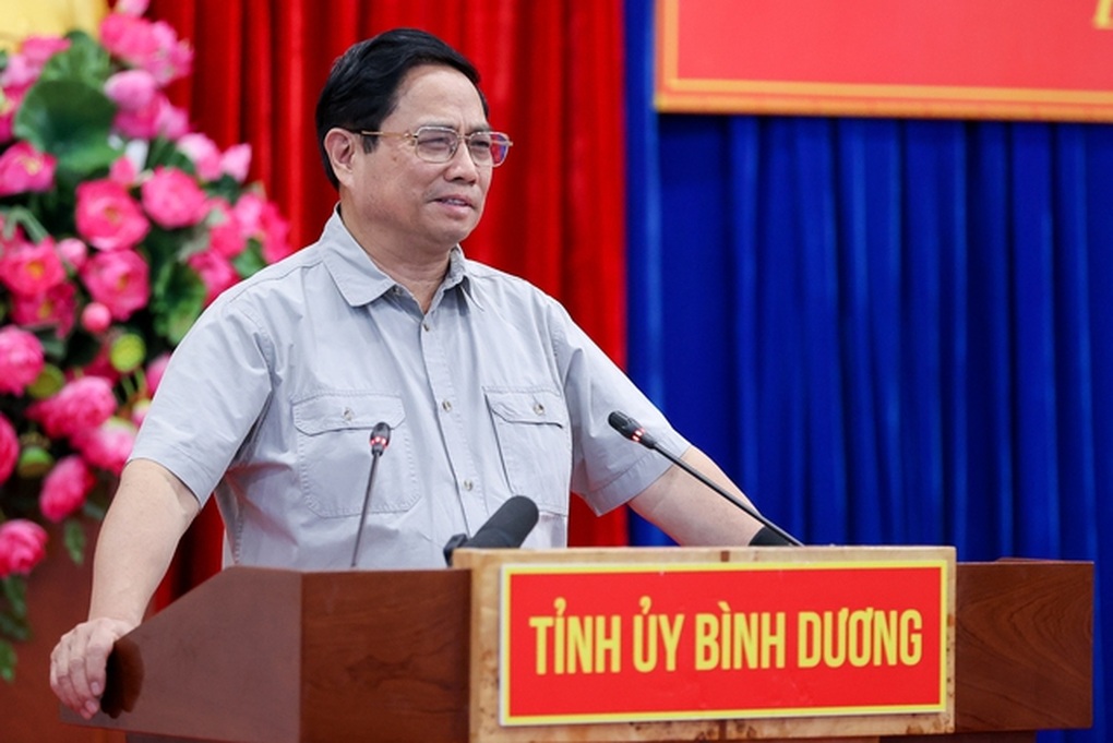 Thủ tướng yêu cầu Bình Dương ưu tiên gỡ khó cho doanh nghiệp - 1 Thủ tướng yêu cầu Bình Dương ưu tiên gỡ khó cho doanh nghiệp - 1