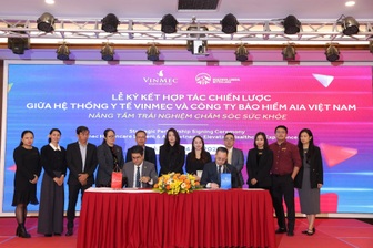 AIA Vietnam hợp tác Vinmec mở rộng hệ sinh thái chăm sóc sức khỏe cao cấp