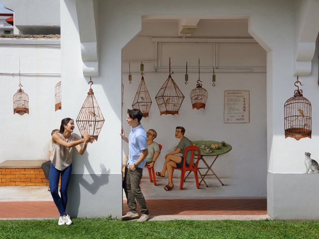 Những địa điểm check-in nghệ thuật tranh tường đường phố tại Singapore - 1 Những địa điểm check-in nghệ thuật tranh tường đường phố tại Singapore - 1