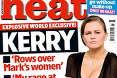 Kerry Katona giãi bày trên tạp chí "Heat"