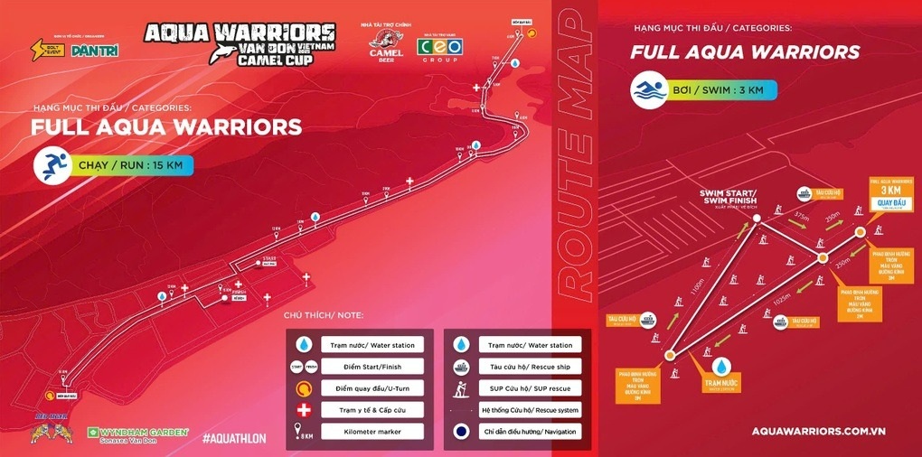 Aqua Warriors Van Don 2025 - Camel Cup - 7 začíná dnes Hôm nay khởi tranh giải Aqua Warriors Vân Đồn 2025 - Camel Cup - 7