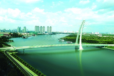 TPHCM khởi công xây dựng cầu Thủ Thiêm 2