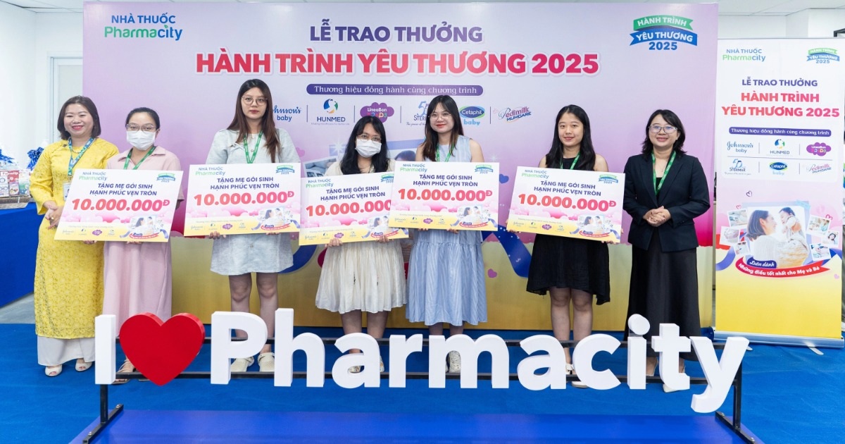 Pharmacity chăm lo sức khỏe cho các mẹ bầu với gói tài trợ gần 2 tỷ đồng