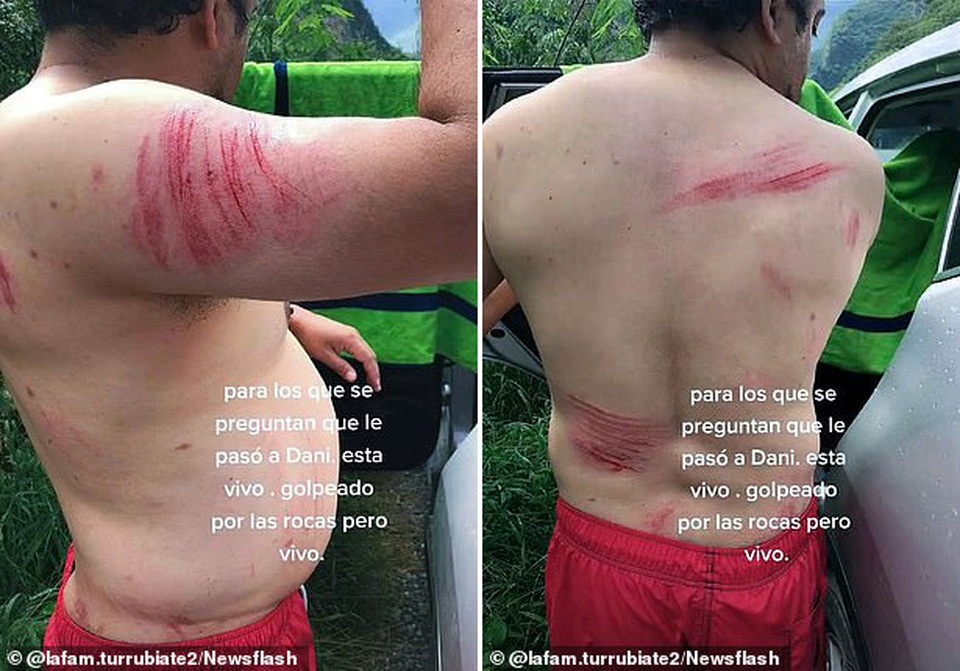 Bất chấp nguy hiểm quay video TikTok, người đàn ông bị cuốn trôi và kết cục đau đớn - 2 Bất chấp nguy hiểm quay video TikTok, người đàn ông bị cuốn trôi và kết cục đau đớn - 2