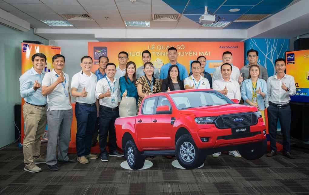 AkzoNobel Việt Nam tìm ra chủ nhân giải thưởng xe Ford Ranger - 1 AkzoNobel Việt Nam tìm ra chủ nhân giải thưởng xe Ford Ranger - 1