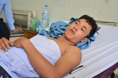 Nhập viện vì đa chấn thương sau khi "làm việc" với công an