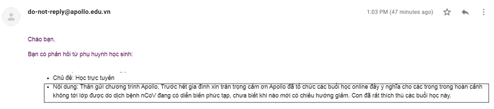Học tiếng Anh thời Corona: Apollo English nhân rộng nền tảng trực tuyến Apollo e-Interact sau 3 ngày - 2 Học tiếng Anh thời Corona: Apollo English nhân rộng nền tảng trực tuyến Apollo e-Interact sau 3 ngày - 2