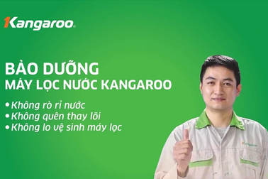 Kangaroo bảo dưỡng định kỳ chuyên nghiệp cho máy lọc nước