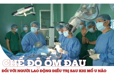 Công nhân mổ u não được nghỉ ốm đau 7 ngày hay 180 ngày?