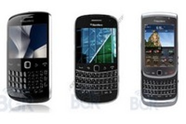 Rò rỉ loạt điện thoại BlackBerry mới