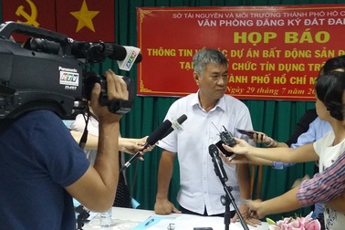 Công bố 77 dự án thế chấp ngân hàng là để chủ đầu tư thực hiện tốt các thủ tục