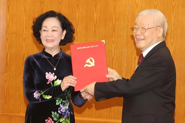 Bà Trương Thị Mai giữ chức Thường trực Ban Bí thư