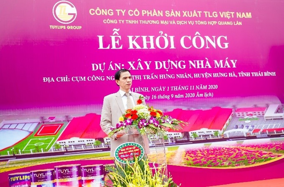 Sơn Tuylips - Tuylips Luxury khởi công nhà máy rộng 40.000m2 - 3 Sơn Tuylips - Tuylips Luxury khởi công nhà máy rộng 40.000m2 - 3