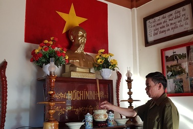 Tấm lòng tôn kính của người cựu binh với Bác Hồ