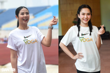 Hoa hậu Ngọc Hân, Mai Phương xúc động trước màn đồng diễn yoga lập kỷ lục