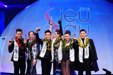 Khả Trang - Mai Tuấn Anh giành giải vàng siêu mẫu Việt Nam 2015