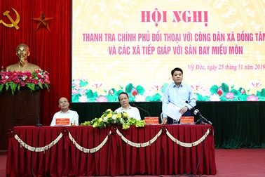 Chủ tịch Hà Nội đối thoại với người dân Đồng Tâm