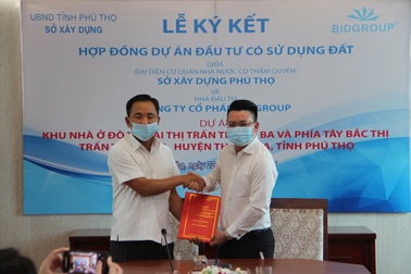 BIDGroup ký kết đầu tư dự án bất động sản cao cấp tại Phú Thọ