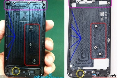 Rò rỉ ảnh thực tế của iPhone 5S?