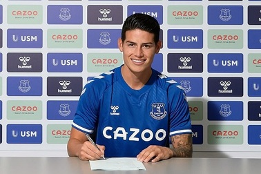 Chia tay Real Madrid, James Rodriguez sang Anh thi đấu