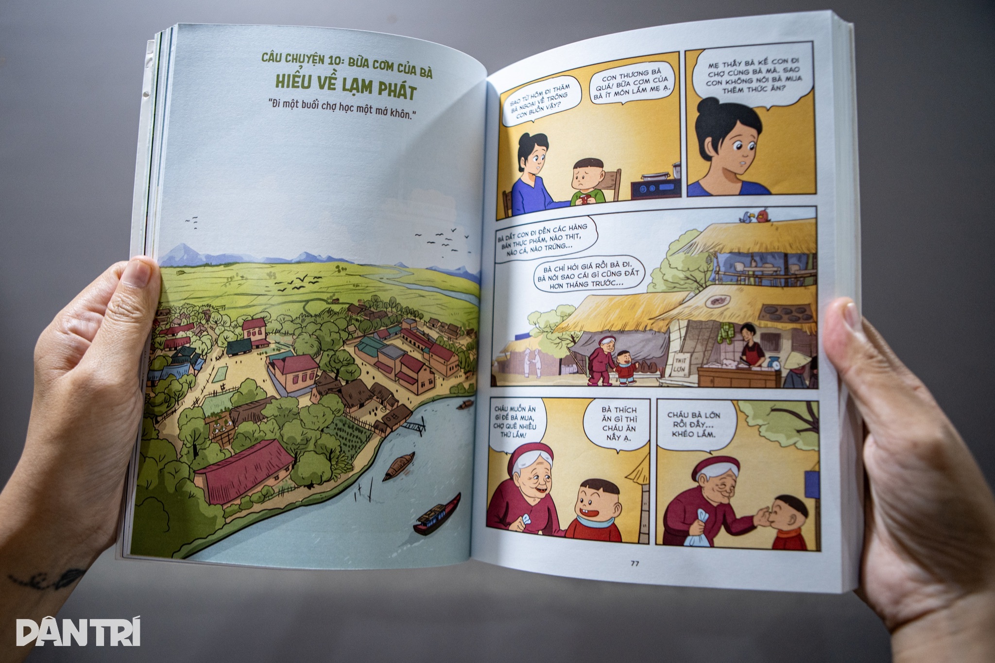 សំបុត្រដែលបង្កប់ដោយក្ដីស្រឡាញ់របស់ម្ដាយក្នុងសៀវភៅកំប្លែងហិរញ្ញវត្ថុ Smart with Money - ៣ Bức thư thấm tình mẹ trong truyện tranh tài chính Khéo khôn với tiền - 3