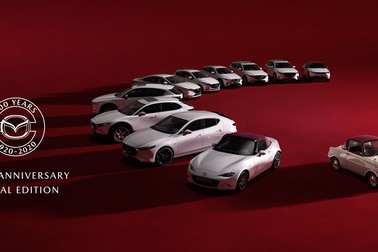 Mazda ra bộ sưu tập xe kỷ niệm 100 năm thành lập