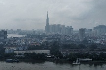 TPHCM mù sương từ sáng đến trưa