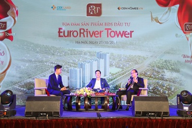 Euro River Tower: Ưu đãi sốc, cơn lốc quà tặng