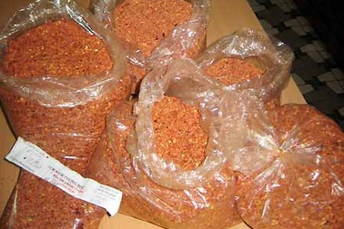 Lại phát hiện hóa chất gây ung thư trong ớt tấm và mứt