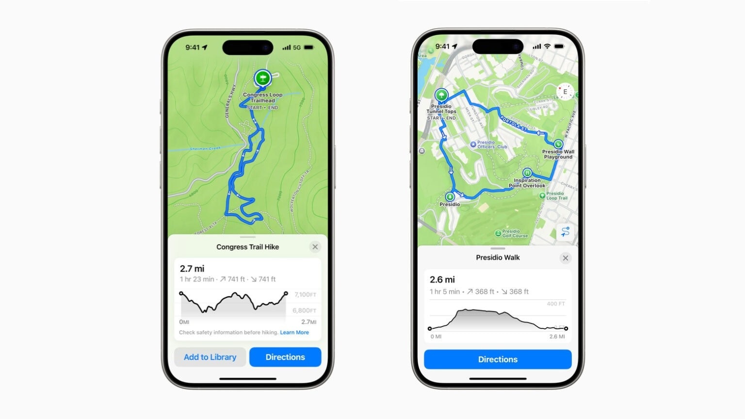 Bản đồ (Apple Maps): Trên iOS 18, ứng dụng bản đồ sẽ đưa ra thông tin chi tiết hơn về tuyến đường. Người dùng cũng có thể tải xuống thông tin bản đồ để sử dụng khi không có kết nối Internet.