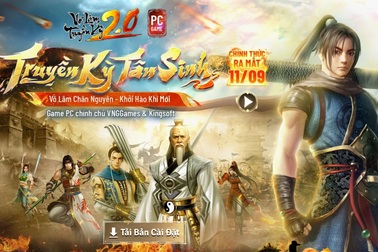 Võ Lâm Truyền Kỳ 2.0 PC ra mắt người chơi