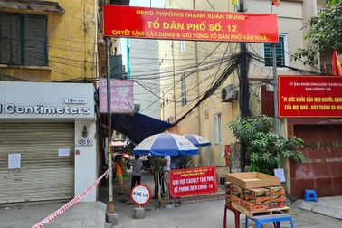 Hà Nội: Chuỗi lây tại "điểm nóng" quận Thanh Xuân ghi nhận thêm nhiều F0