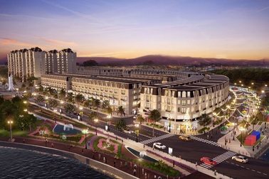 Sắp cất nóc nhà phố Ha Tien Centroria, khu đô thị mới có thêm chuỗi thương mại sầm uất