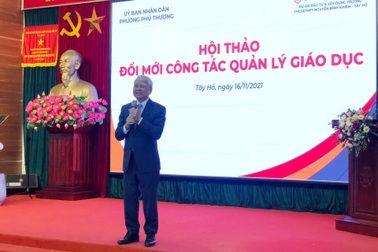 Hiệu trưởng phải là người đầu tiên đổi mới tư duy