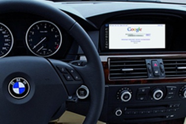 Lướt web trên xe BMW