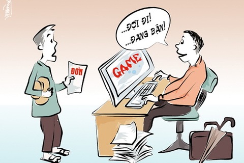 “Phải cho nghỉ việc những công chức “ăn cắp” thời gian”